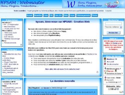 Mes pages personelles, mon CV et mes cr�ations